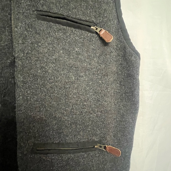 Harley of Scotland Wool Sweater Vest - Picture 3 of 11